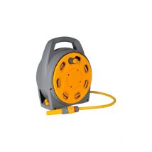 Hozelock - Enrollador de manguera aerodinámico con manguera de 20 m y accesorios suministrados en plástico