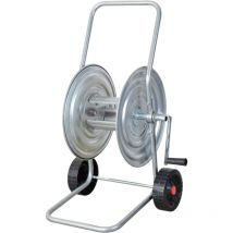 Enrollador de mangueras de jardín de acero galvanizado para mangueras de 50 metros A201