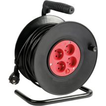 Expert Line - Enrouleurs De Câbles Électriques, Extentions D'Alimentation - Enrouleur Électrique 3g1mm² 25m 16a - Rallonge É