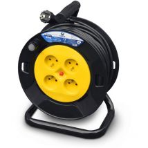 I-watts Pro - Enrouleur électrique 4 prises 25M - 3g1.5 - HO5