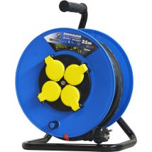 I-watts Pro - Enrouleur 4 prises-h07rn-3g2.5mm²-25M