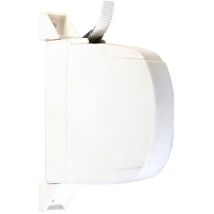 Enrouleur manuel pour volet roulant – CAMBESA – 20 x 10 cm – Blanc – Longueur, Type de tige d'enrouleur, Matières