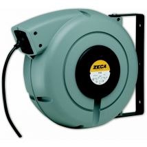 Zeca - Enrouleur de câble 17 m 3G 2,5 mm² 230V Technopolymère avec enrouleur automatique et support mural pivotant 7325 rnf