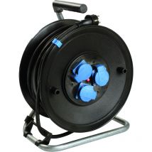 As-schwabe - TecStar X2 - Enrouleur de câble Professionnel 25 mètres/3G2.5