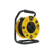 Avvolgicavo professionale 25M in 3G2,5 mm2.