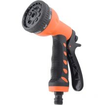 Enrouleur de tuyau de jardin, pistolet d'arrosage, buse d'arrosage 8 modes