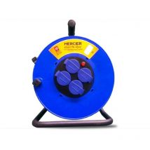 Mercier - Enrouleur 4 prises - 40m - 250V - 3 g 2,5 mm2 - H07RNF - 905