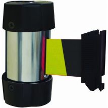 Viso - metalworks 758159663 enrollador mural cinta negro/amarillo 2 m