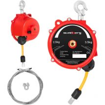 Steinberg Systems - Déchargeur équilibreur de câble avec tuyau pneumatique 2,5 - 3,5 kg 1,3 m