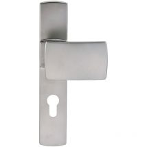 Vachette - Poignée de porte palière - Muze Gris - Clé i - 195 mm