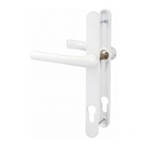 Poignée de porte fenêtre - Tokyo Hoppe Et Cie Blanc pur - Clé i - 195 mm - Épaisseur de porte : 58 à 62 mm