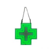 Interface Plv - Enseigne lumineuse led intérieur 'pharmacie' en plexi - Fabrication française