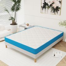 Elite Mattress - Ensemble 140x190 fresh memory Hauteur 15cm