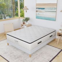 Elite Mattress - Ensemble 160x200 Cachemire Hauteur 28cm