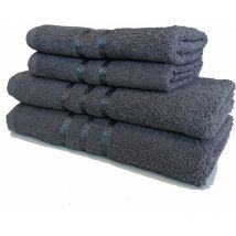 Ensemble 3 Serviettes 50 x 90 cm - Gris