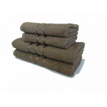 Ensemble 3 Serviettes 50 x 90 cm - Taupe