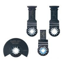 Ensemble 4 accessoires pour bois et métaux Starlock Makita