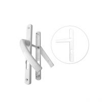 Ensemble alu porte étroite Ovalfiliz Prodif clé i - 24 mm - saillie réduite articulée - blanc - 58/70V5x80C7x100 - 675315