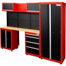 Holzmann - ensemble armoires et table de travail d'atelier WESS13