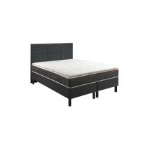 Ensemble Epeda ensemble enchanteur 5 en 1 gris chine 180x200 Ressorts