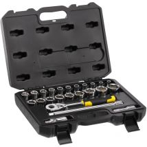 Ensemble Coffret De 24 Douilles ½'' + Accessoires