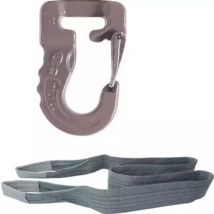 Sodise - Ensemble crochet et élingue plate 4 t