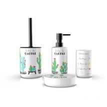 Bagnoclic - Ensemble d'accessoires de salle de bains avec décorations