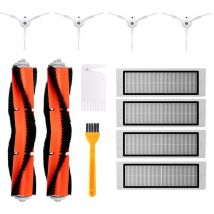 Ensemble d'accessoires pour aspirateur robot 12 pièces, compatible avec Xiaomi Roborock s50/s51, multicolore