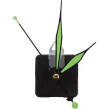 Ensemble d'aiguilles d'horloge phosphorescentes, kit de remplacement de mouvement d'horloge à quartz, kit de moteur d'horloge