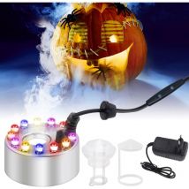 Coocheer - Ensemble d'atomiseur à ultrasons Halloween, atomiseur à ultrasons, décoration d'Halloween, machine à fumée d'Halloween, mini machine à