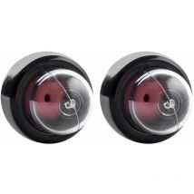 Ensemble de 2 amorces - Pompes d'amorçage pour carburateurs compatibles avec les tronçonneuses, les souffleurs et les taille-haies.