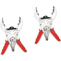 Ensemble de 2 pinces de retrait de segment de piston Outils automatiques Outils automatiques Pince à cliquet pour segment de piston Pince de retrait