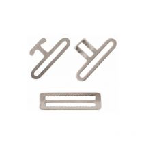 Ensemble de 3 pièces de boucles en argent pour le pont