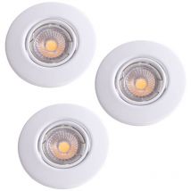 Lot de 3 spots encastrables led, plafonniers, spots, mobiles Tween Light 78704