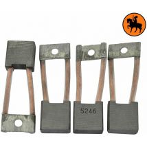 Komatsu - Ensemble de 4 balais de charbon FB1-51740-0330 10x20x20mm