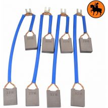 Saxby Lighting - Ensemble de 4 balais de charbon saxby 910057810 8x20x25mm