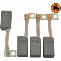 Steinbock - Ensemble de 4 balais de charbon 10x12,5x22,5mm