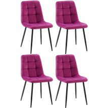 Ensemble de 4 chaises de restauration anti-alto