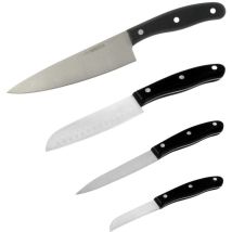 Ensemble De 4 Couteaux De Cuisine 20, 22, 26 Et 31 Cm Nirosta Fit