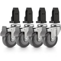 Ensemble de 4 roulettes pour barbecues Prestige Pro - Napoleon