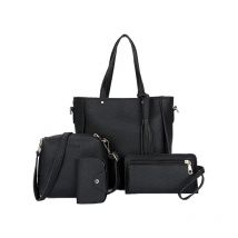Ensemble de 4 sacs pour femmes, sac à main à bandoulière, sac à poignée supérieure, sac à bandoulière léger, sac à bandoulière, ensemble de