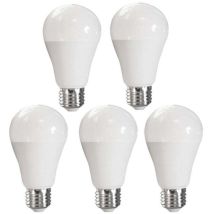Lot de 5 ampoules led - 7W - 6500K° Advanced Star A55 - E27