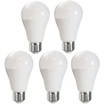 Ensemble de 5 ampoules led- 9W - 2700K° - E27 Advanced Star Epistar smd - A60