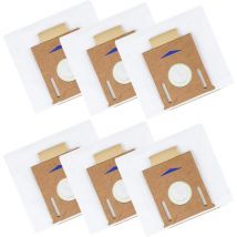 ZVD - Ensemble de 6 Sacs à Poussière pour Aspirateur Robot Ecovacs deebot - Compatible avec Modèles T8, T9, N8, DX93