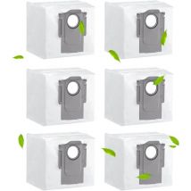 Bluedeer - Ensemble de 6 sacs à poussière pour aspirateurs Roborock S8 S8+/S8 Pro Ultra/ S7 maxv Ultra/ Q7 max/ Q7 max+/ S7 Pro Ultra/Q5+,