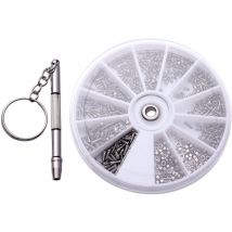 Ensemble de 600 petits tournevis pour micro-vis de réparation de lunettes