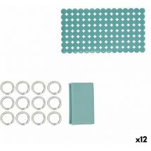Berilo - Set de bain pvc polyéthylène eva vert (12 pcs.)