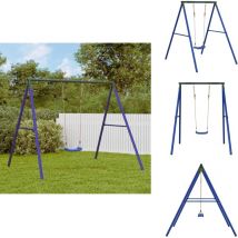 Vidaxl - Ensemble de balançoire d'extérieur avec balançoire - Jeux D'extérieurs - Balançoires - Aire De Jeu - Jouet Extérieur - Équipement De Jardin