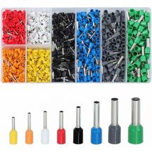 Ensemble de bornes de tube 1200pcs Borne