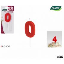 Set of candles Algon 36 pièces)